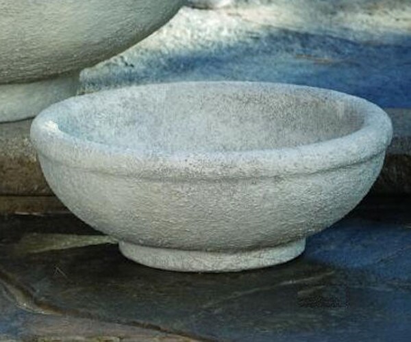 Low Bowl Planter Small Available in Three Size Cement Rustic Vase